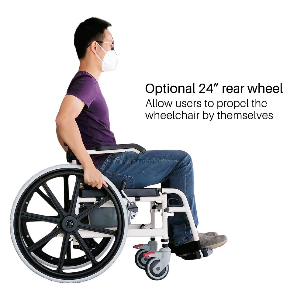 Comfort Commode Wheelchair 6