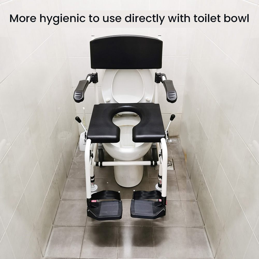 Comfort Commode Wheelchair 10