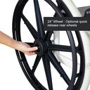 Comfort Commode Wheelchair 11