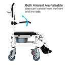 Comfort Commode Wheelchair 12
