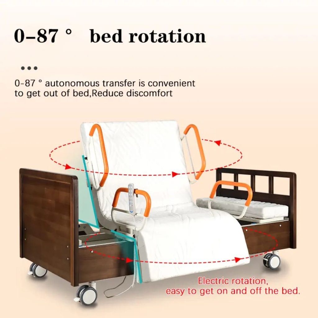 Electric Household Rotating Bed 5