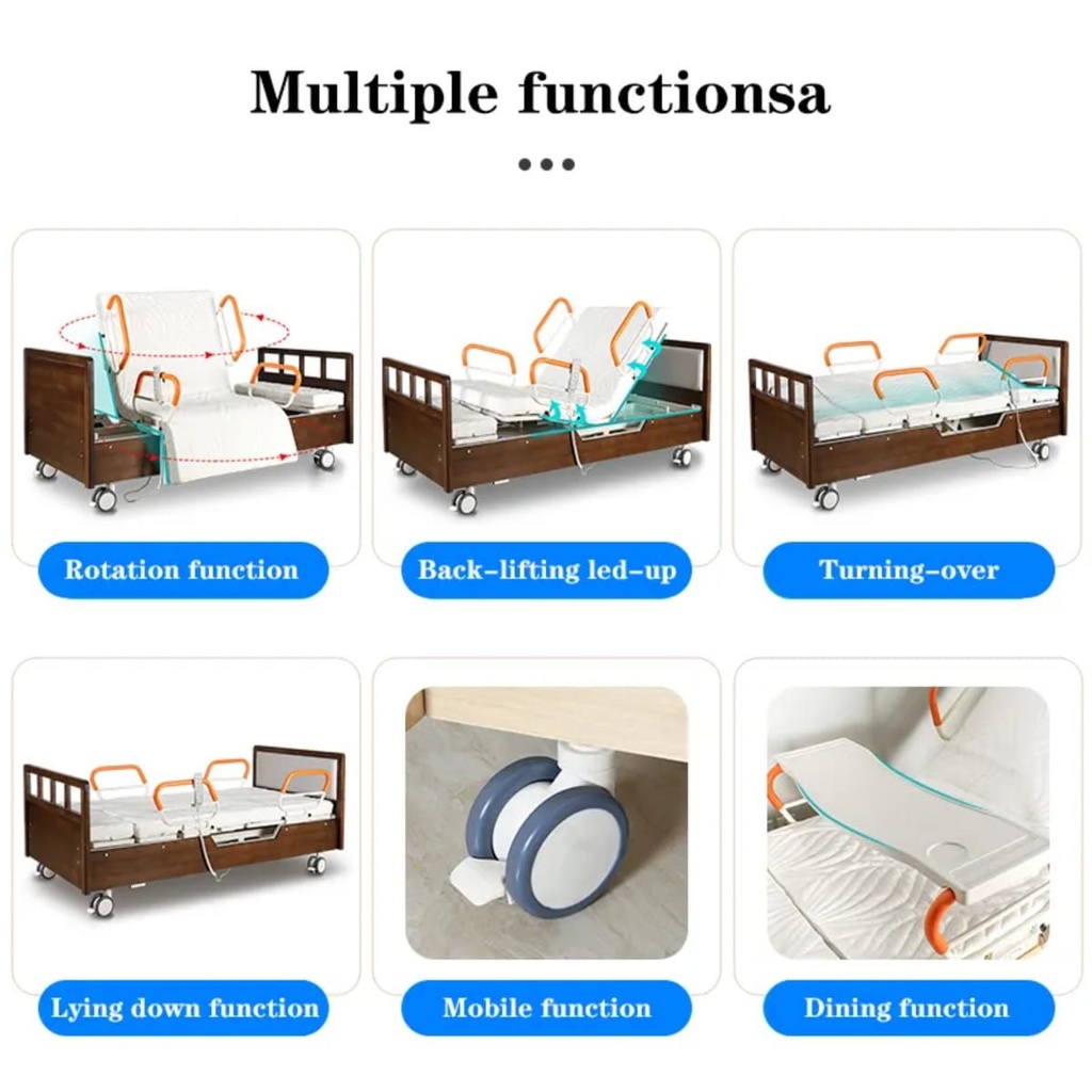 Electric Household Rotating Bed 6
