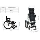 Leo - The Lightest Standing Wheelchair - 16" 6