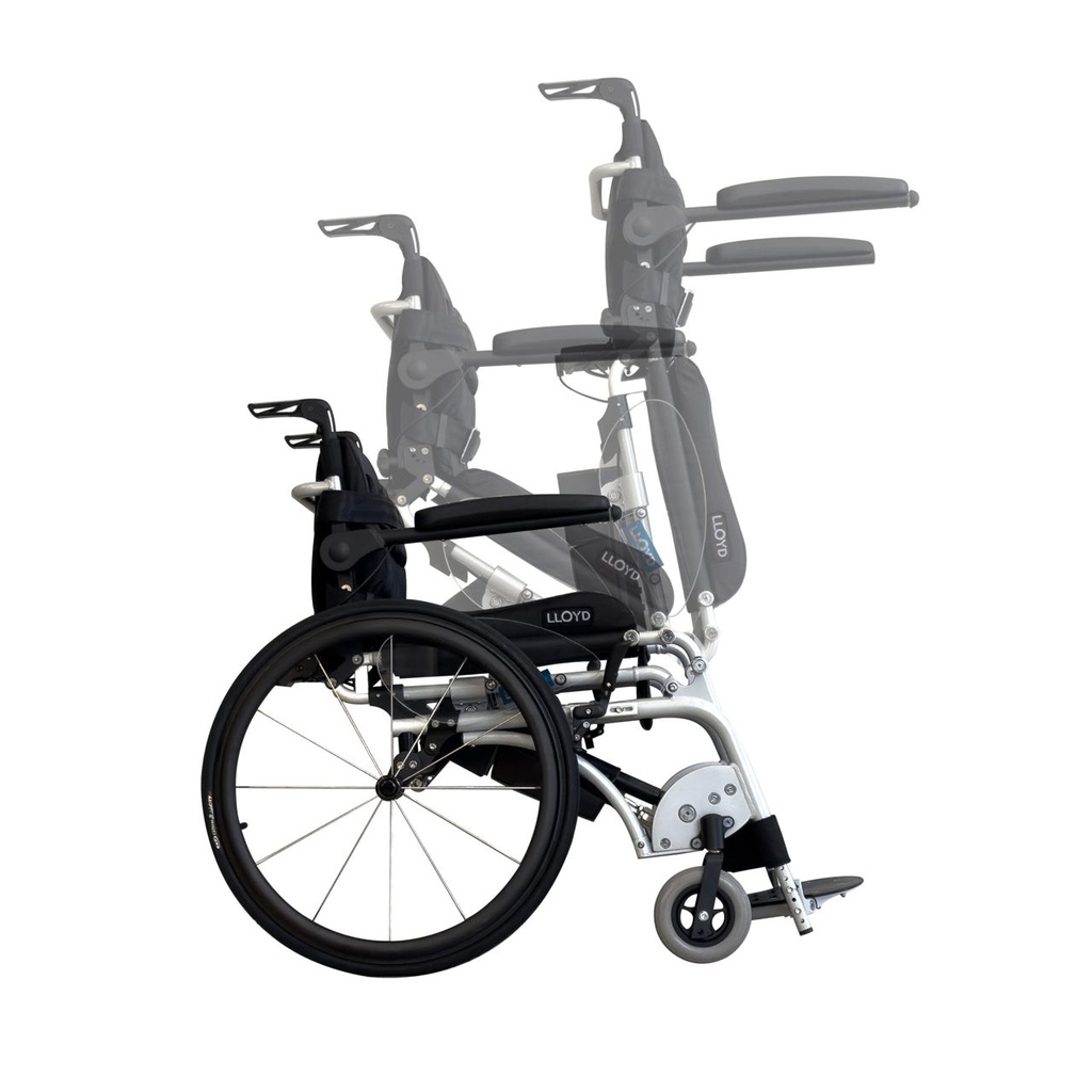 Pegasus - Semi-automatic Standing Wheelchair - 16" 2
