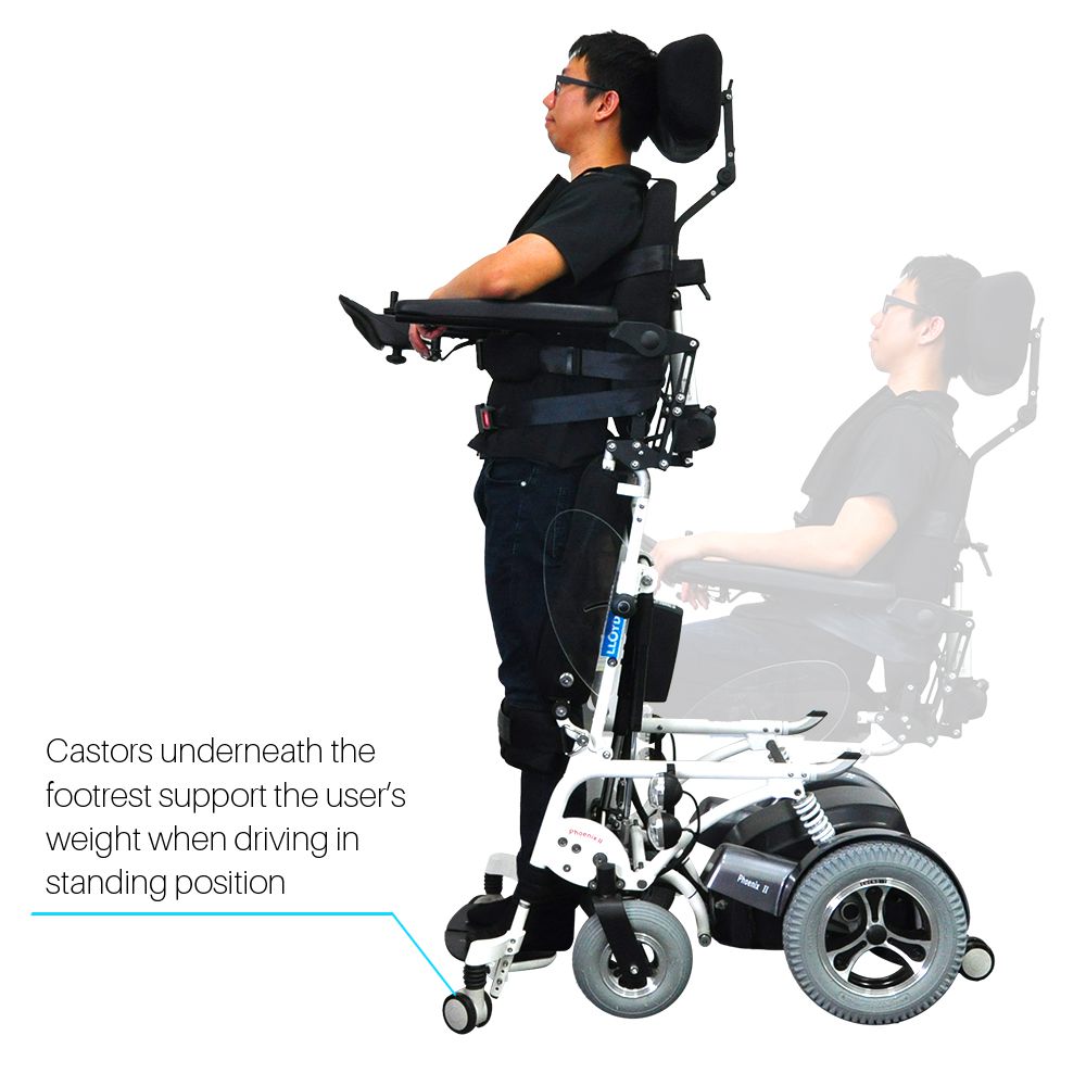 Phoenix - Full-automatic standing wheelchair 4