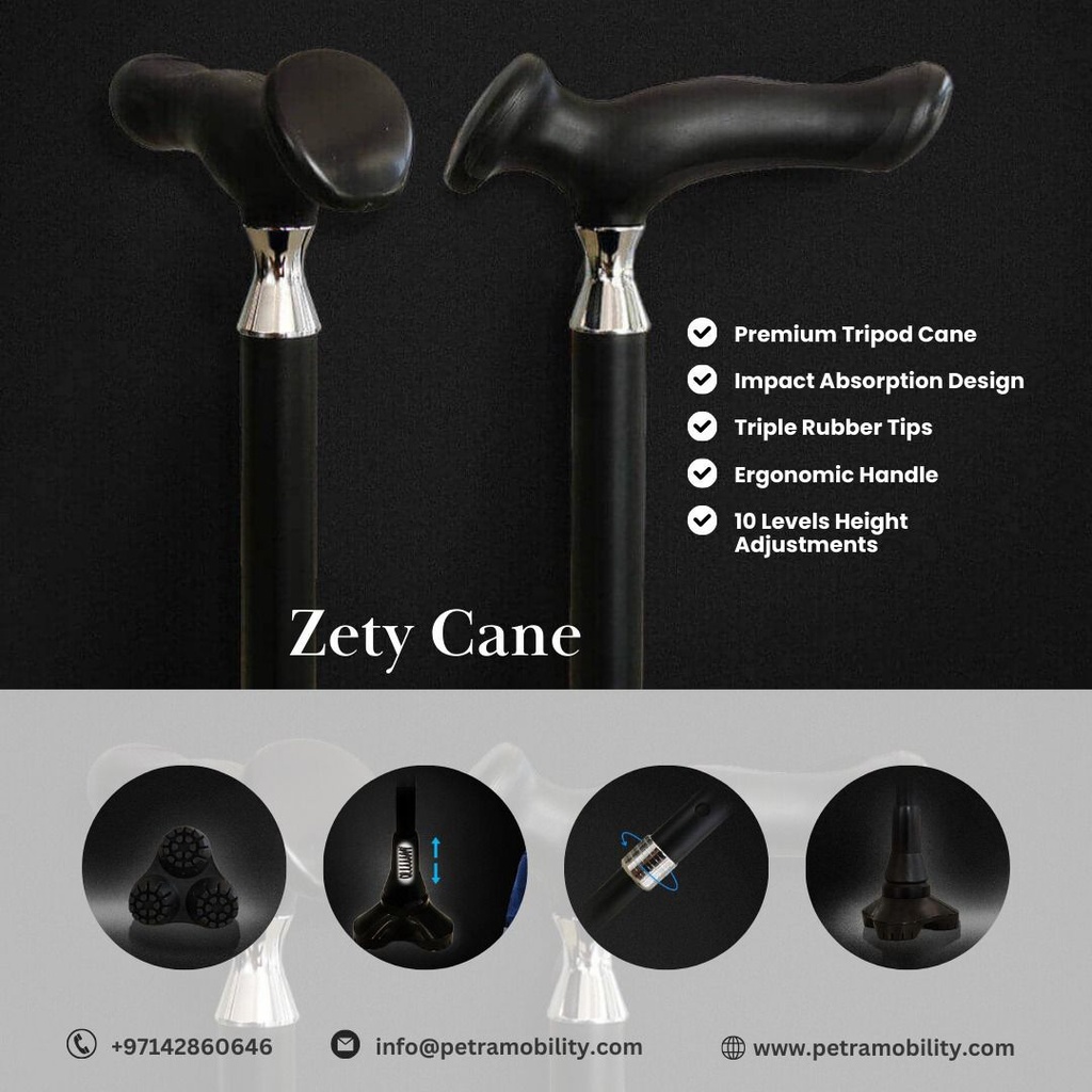 Premium Tripod Cane - Zety Cane 9