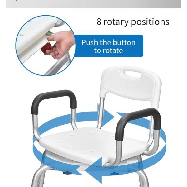 Rotatable bath chair 2