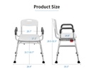 Rotatable bath chair 4