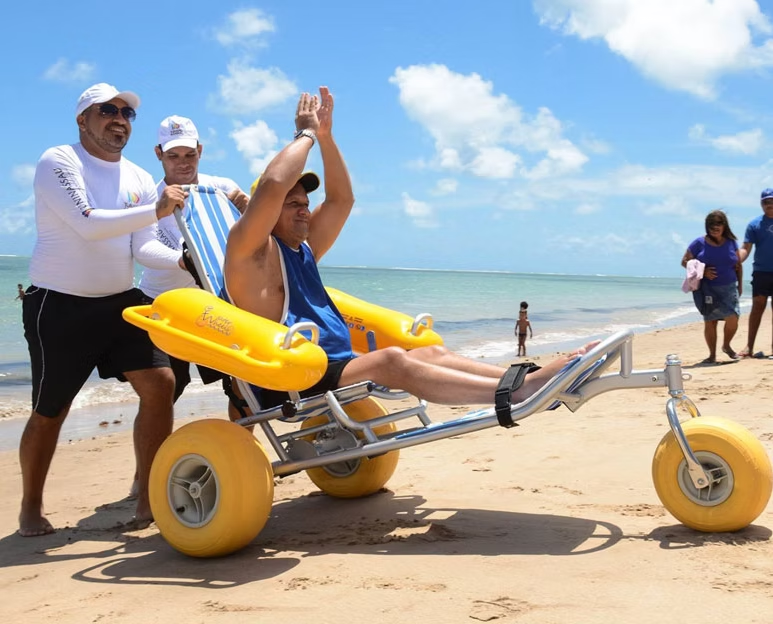 Water Wheels - Floating Water Wheelchair Accessrec 9