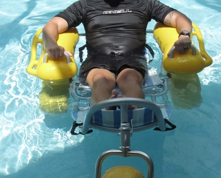 Water Wheels - Floating Water Wheelchair Accessrec 10