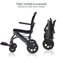 SuperLite - The Lightest Foldable Wheelchair
