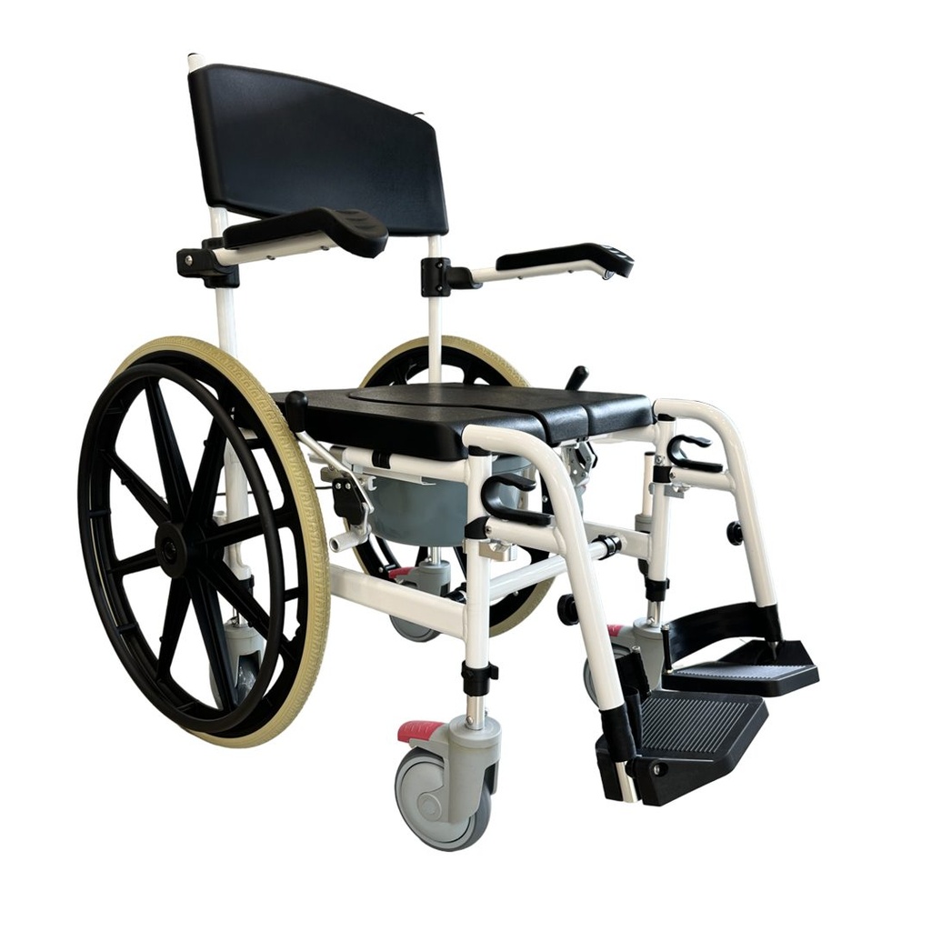 [542] Comfort Commode Wheelchair