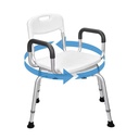Rotatable bath chair