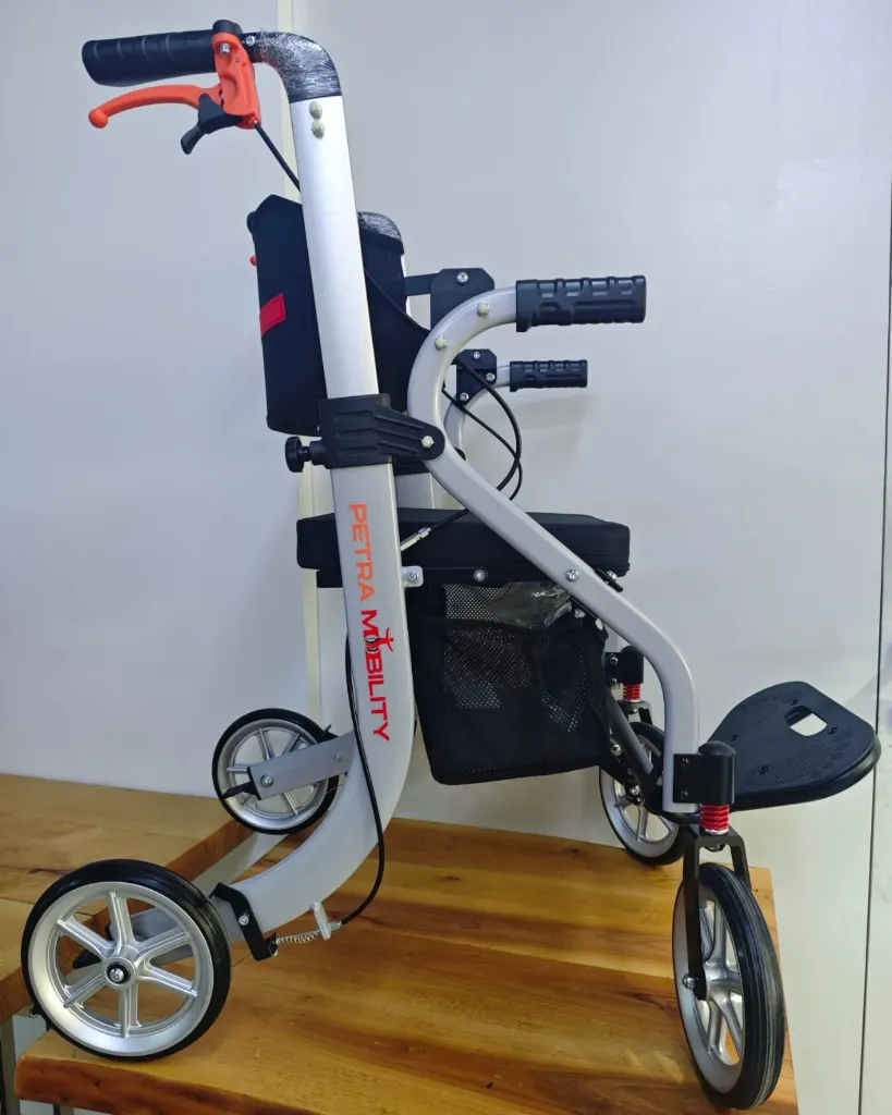 [1643] 2 IN 1 OUTDOOR ROLLATOR